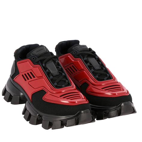 Prada Cloudbust Thunder Red Black Men's 